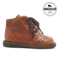 Klassisk snøresko med brogue detaljer