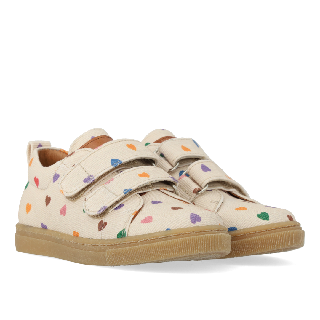 Klassisk sneaker i recycled bomuldskanvas