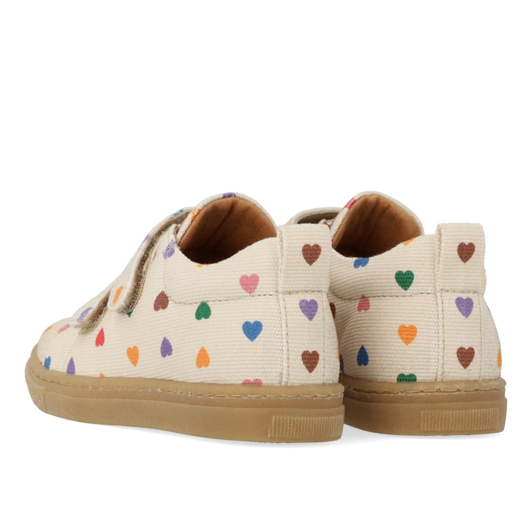 Klassisk sneaker i recycled bomuldskanvas