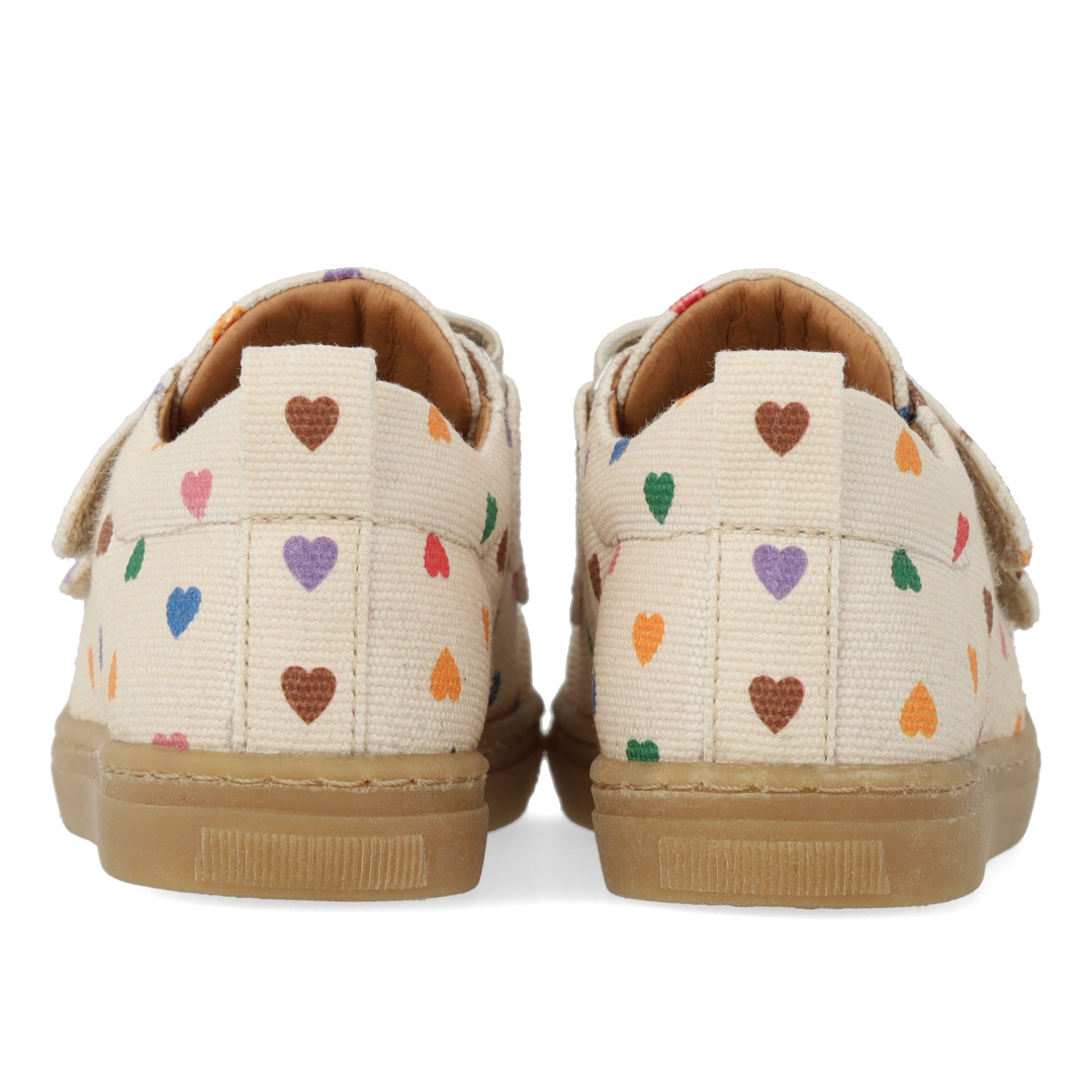 Klassisk sneaker i recycled bomuldskanvas