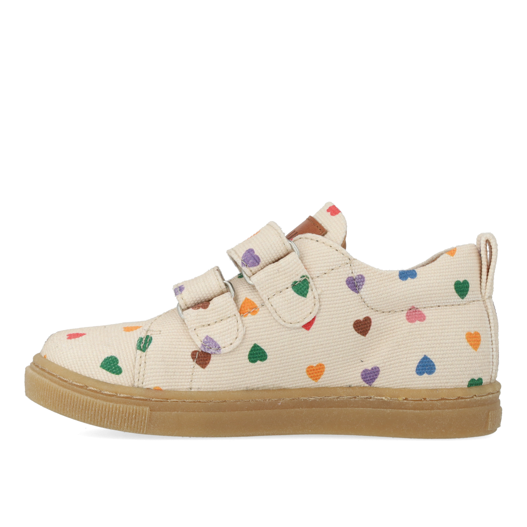 Klassisk sneaker i recycled bomuldskanvas