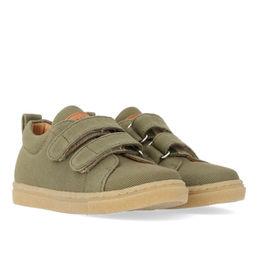 Klassisk sneaker i recycled bomuldskanvas