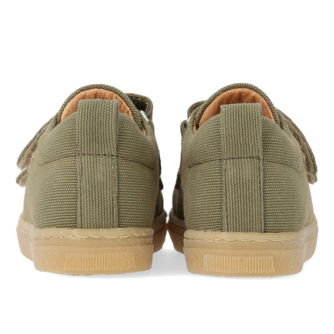 Klassisk sneaker i recycled bomuldskanvas