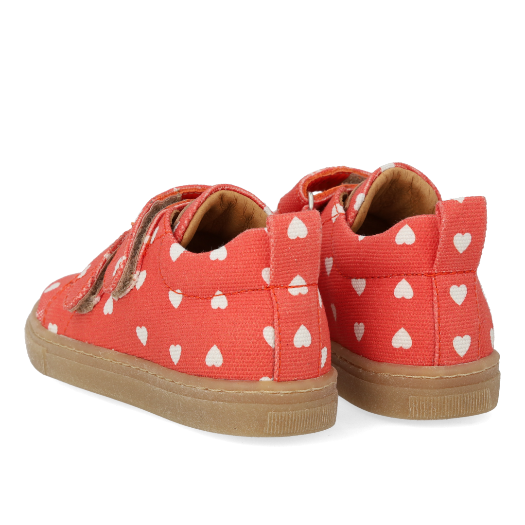 Klassisk sneaker i recycled bomuldskanvas