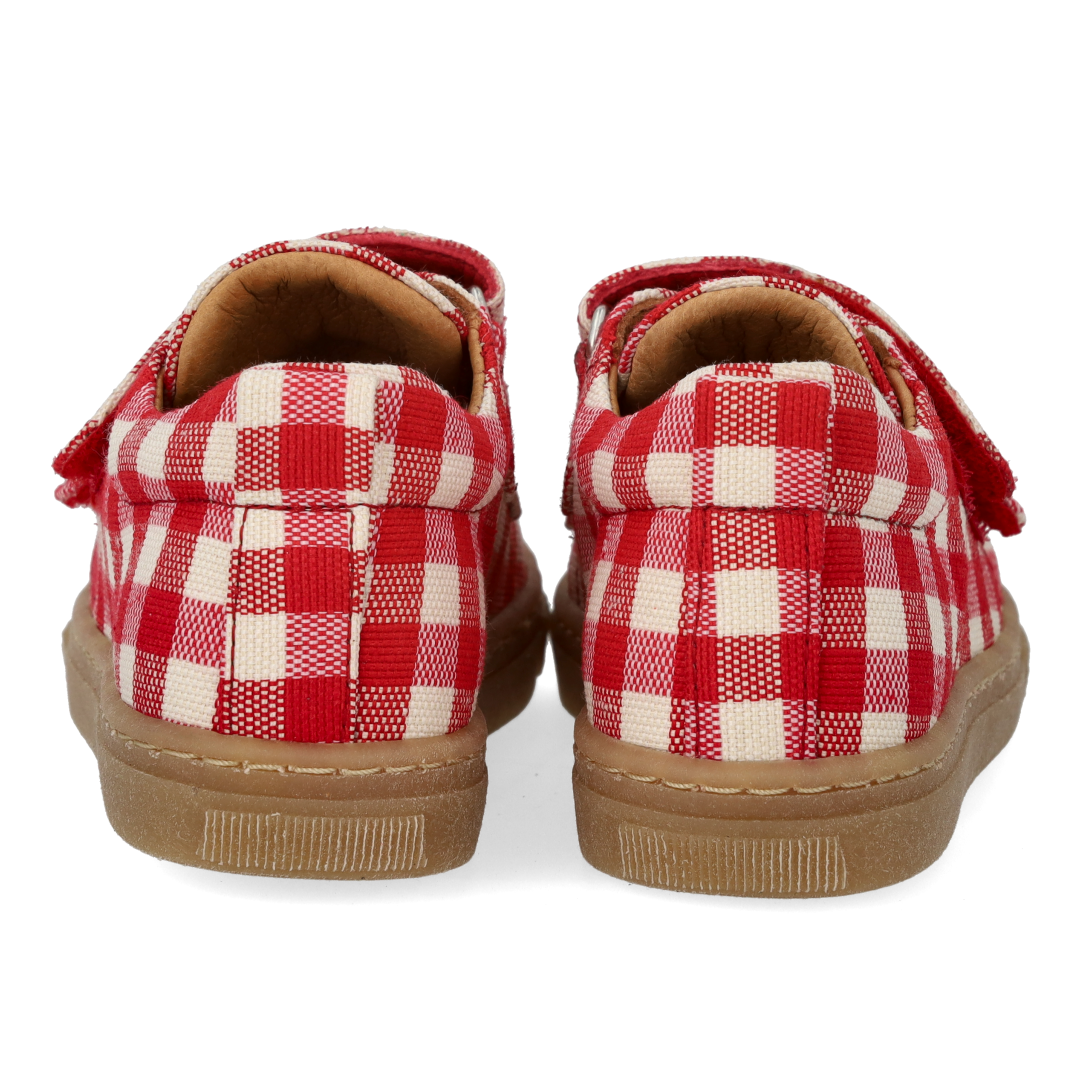 Klassisk sneaker i recycled bomuldskanvas