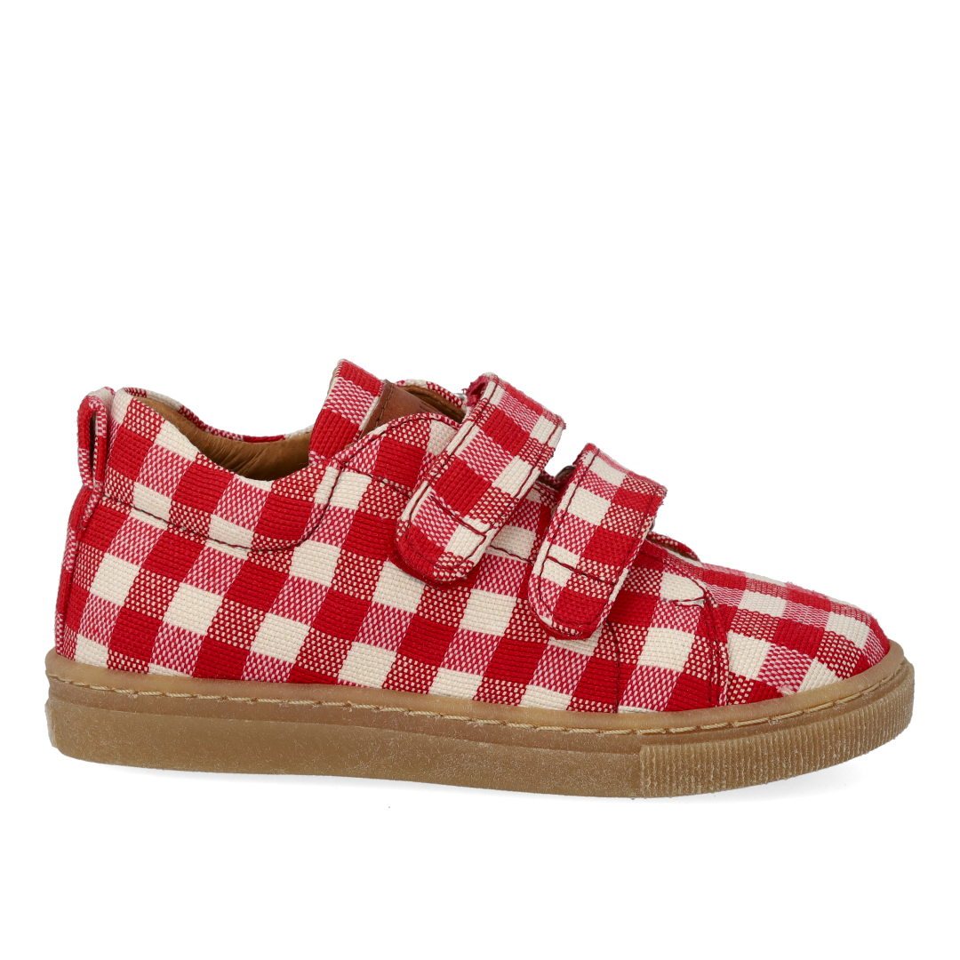 Klassisk sneaker i recycled bomuldskanvas