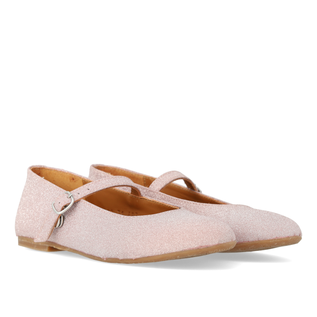 Mary Jane ballerina i glitter