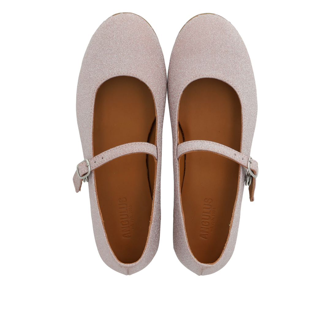 Mary Jane ballerina i glitter