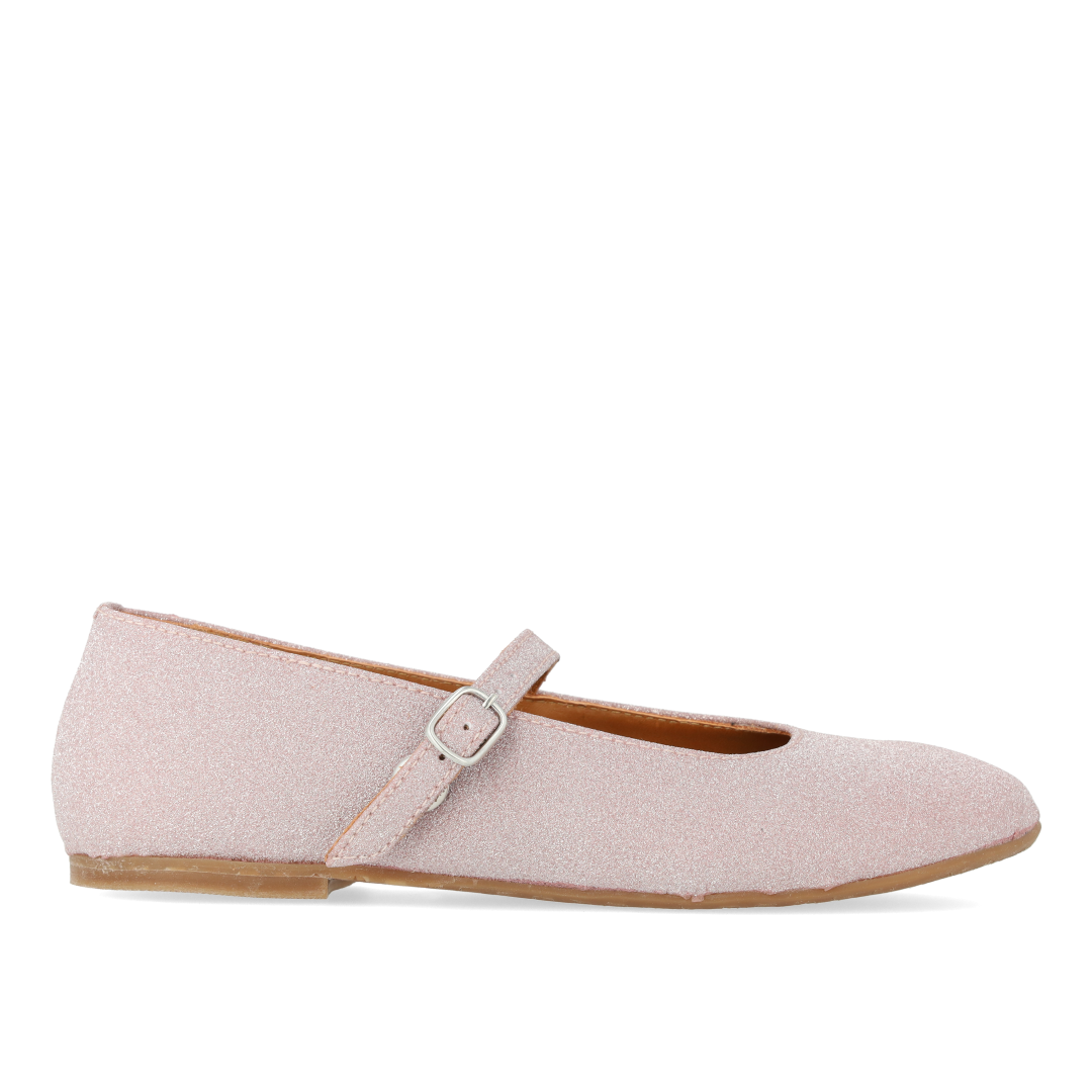 Mary Jane ballerina i glitter
