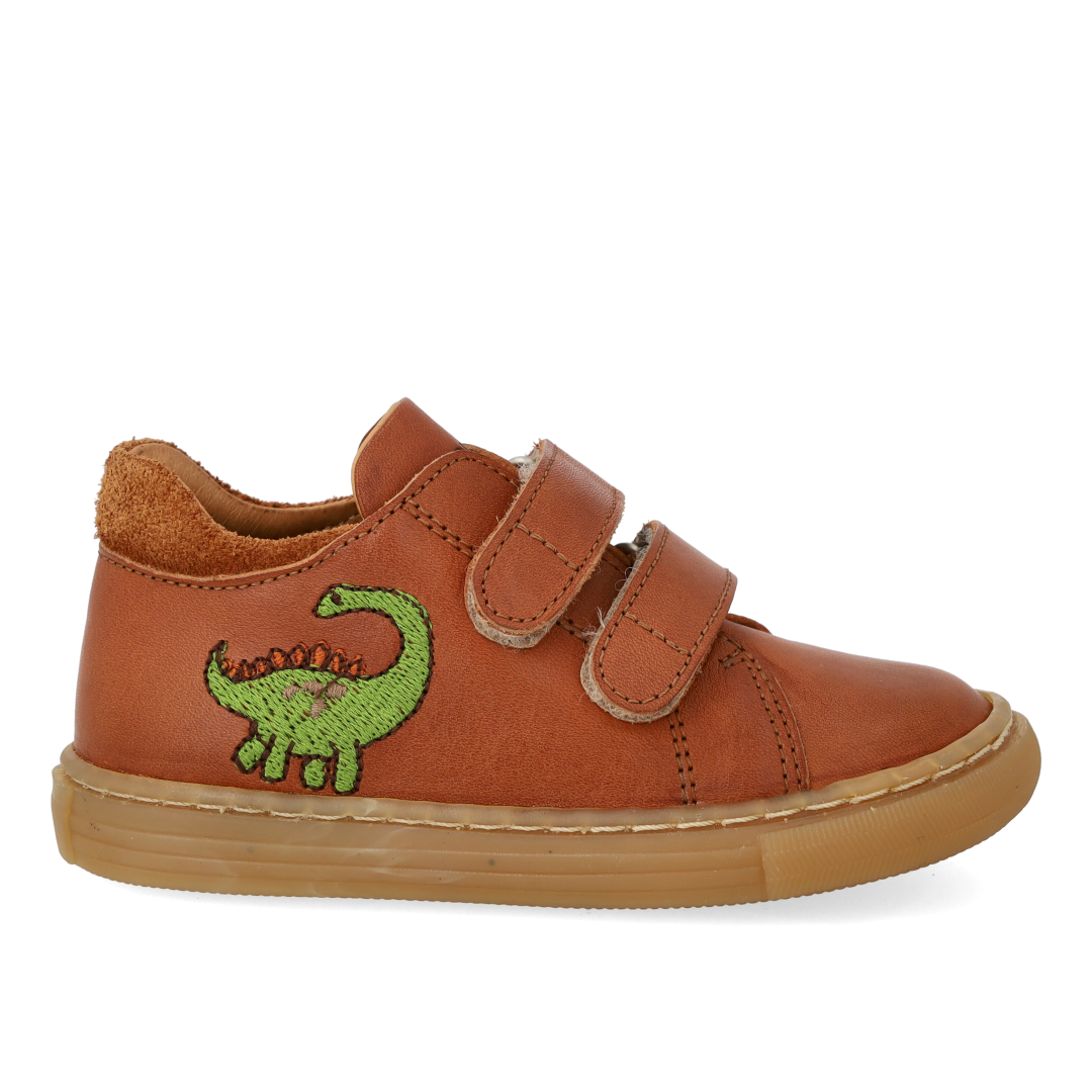 Sneaker med dinobroderi