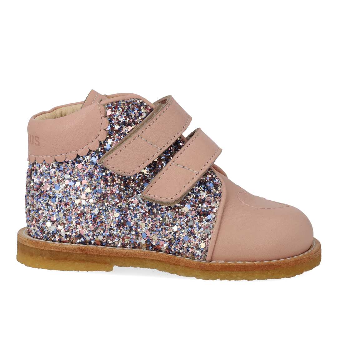Velcrostøvle med glitter
