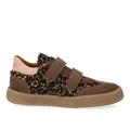 Court style sneaker med pony