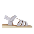 Sandal med T-rem og velcrolukning