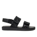 Funklende glittersandal
