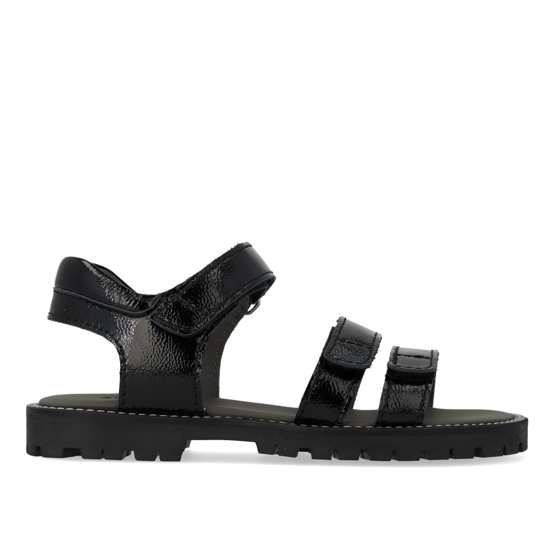 Sandal med tredobbelt velcro