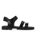 Sandal med tredobbelt velcro