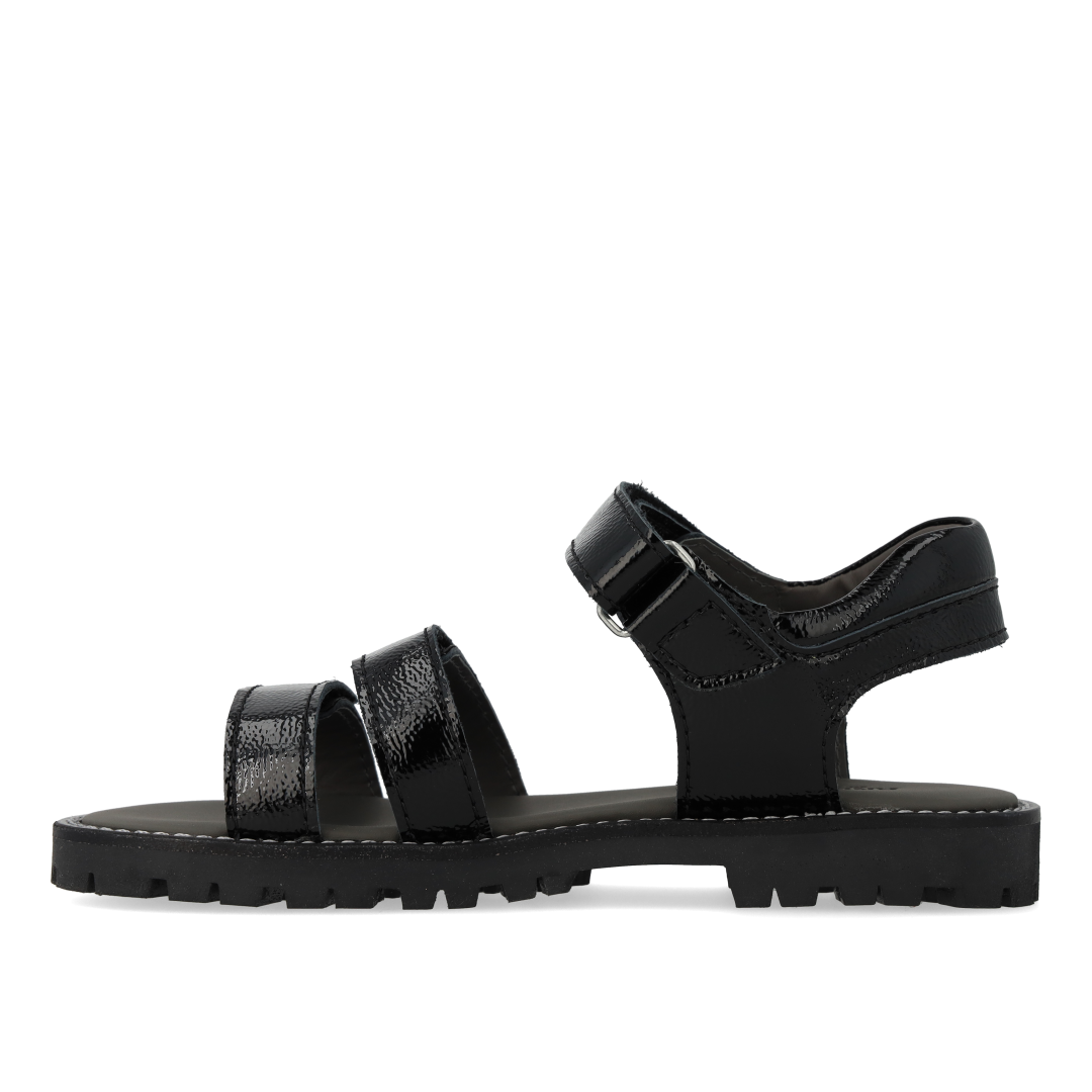 Sandal med tredobbelt velcro