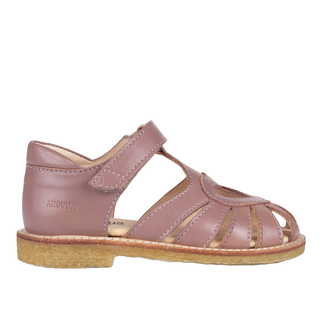 Hjerte sandal med justerbar velcrolukning