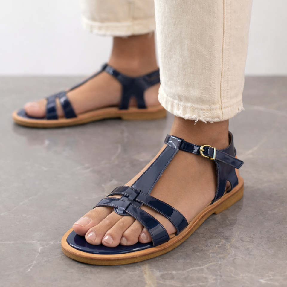 Klassisk remsandal