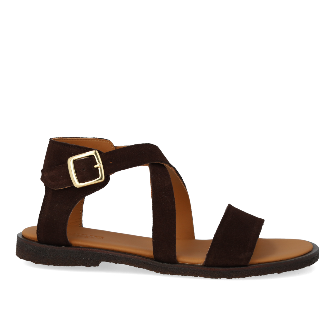 Sandal med spænde