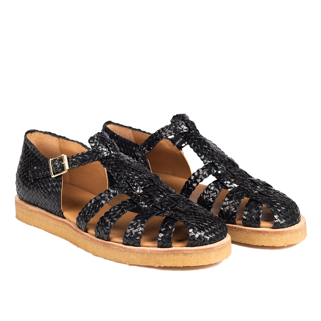 Klassisk håndflettet Fisherman’s sandal