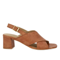 Sandal med blokhæl