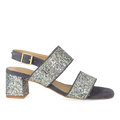 Remsandal i funklende glitter