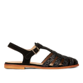 Klassisk Fisherman’s sandal med funklende glitter