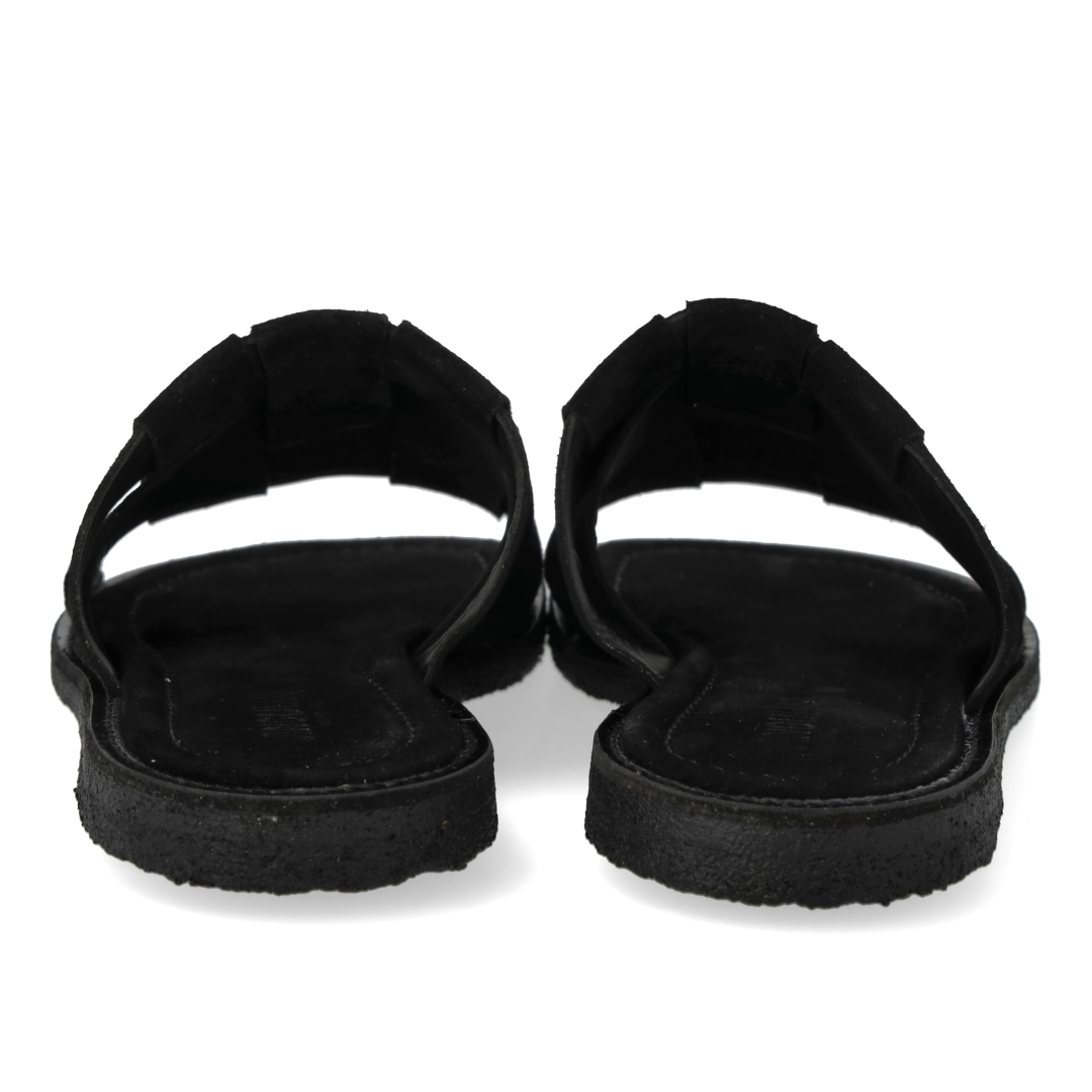 Flettet slip-on sandal
