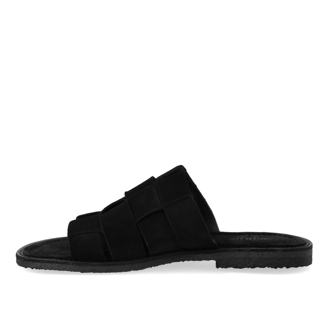 Flettet slip-on sandal