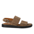 Sandal med justerbare velcroremme
