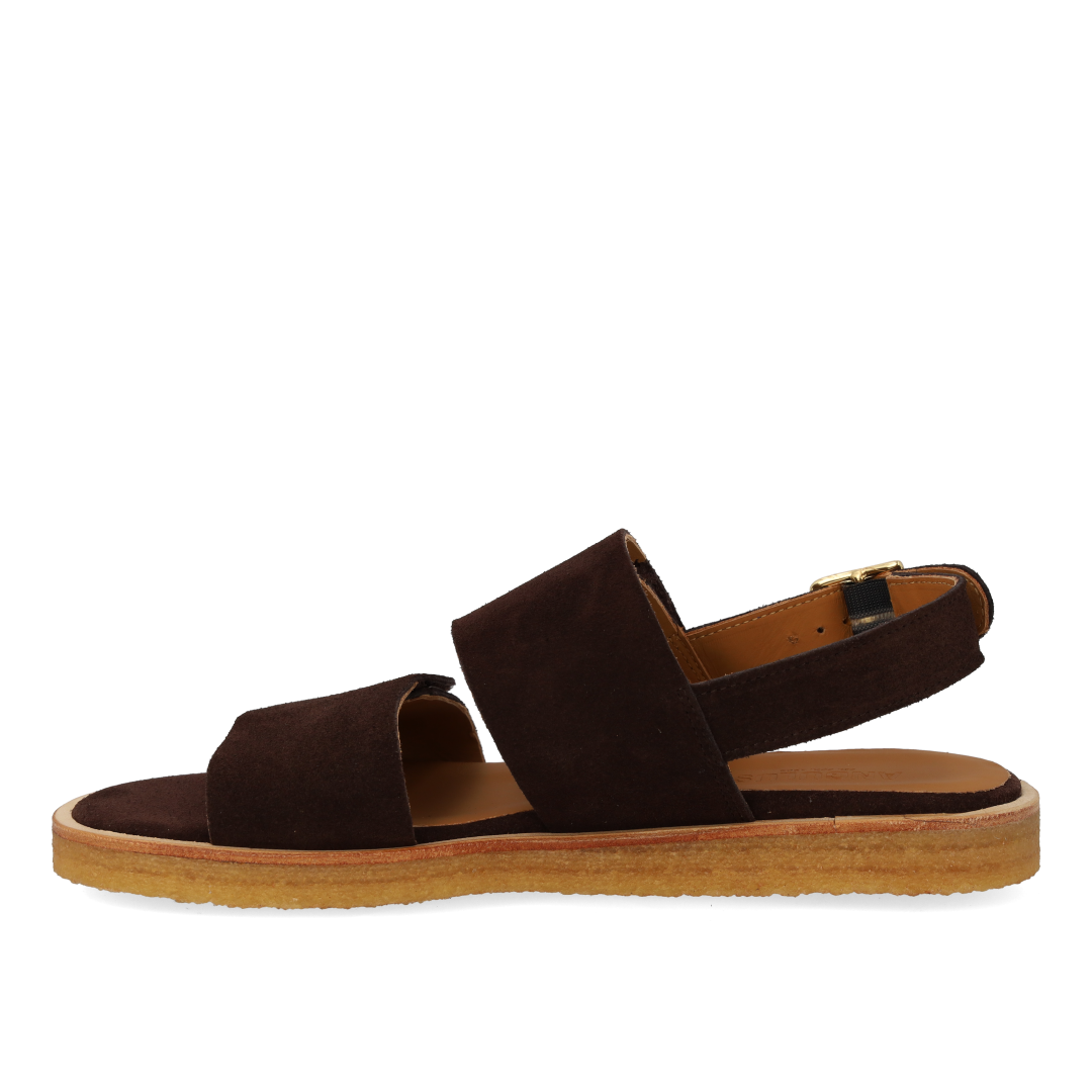 Sandal med justerbare velcroremme