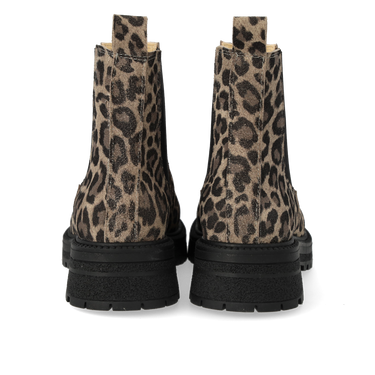 Chelsea støvle med elastik på tracksål