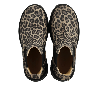 Chelsea støvle med elastik på tracksål