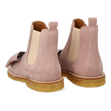 Chelsea støvle med laksnude- og sløjfe