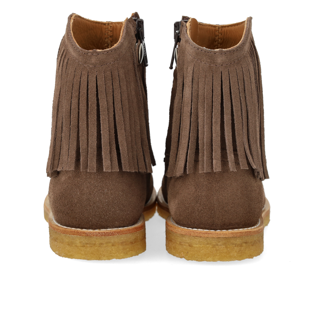 Cowboystøvle med frynser og broderi