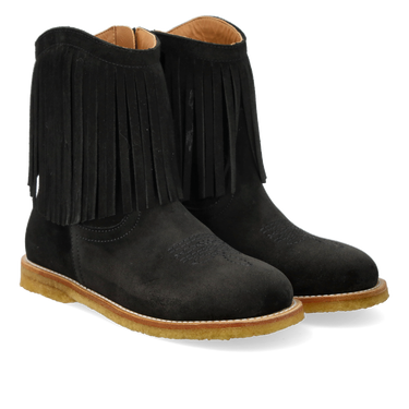 Cowboystøvle med frynser og broderi