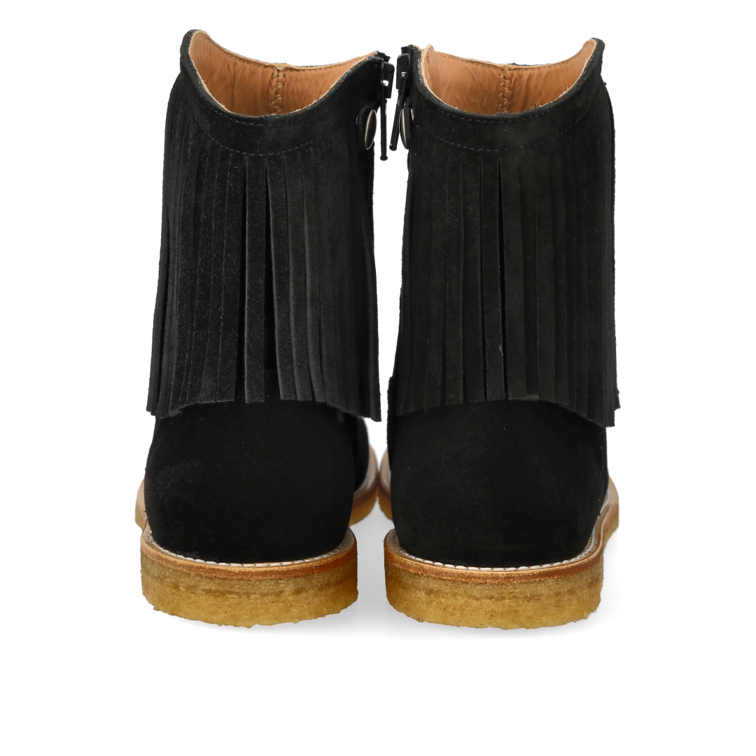 Cowboystøvle med frynser og broderi