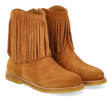 Cowboystøvle med frynser og broderi