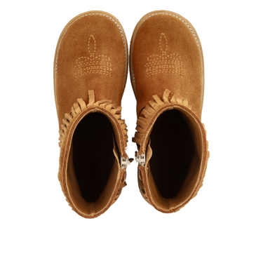 Cowboystøvle med frynser og broderi