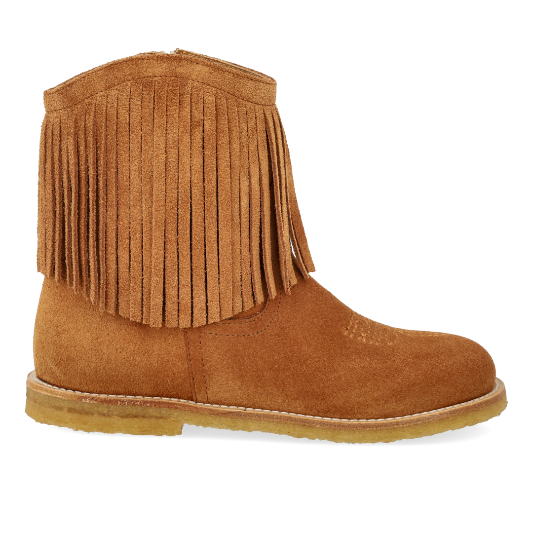 Cowboystøvle med frynser og broderi