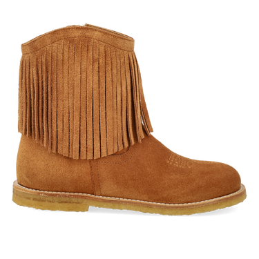 Cowboystøvle med frynser og broderi