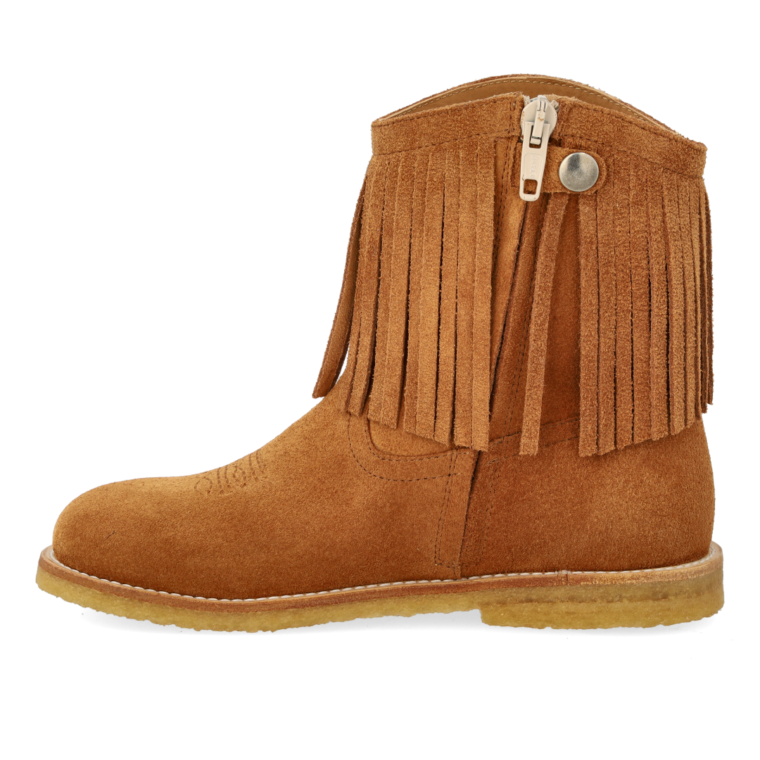 Cowboystøvle med frynser og broderi