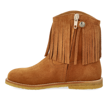 Cowboystøvle med frynser og broderi