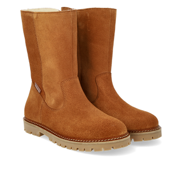 Klassisk mellemhøj TEX-støvle i ruskind