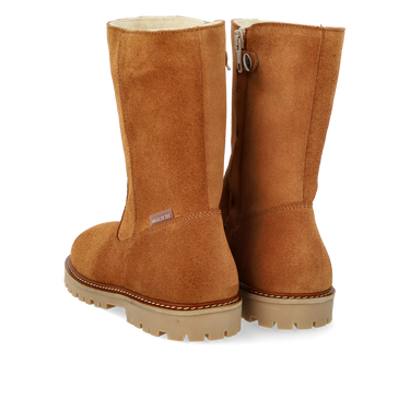 Klassisk mellemhøj TEX-støvle i ruskind