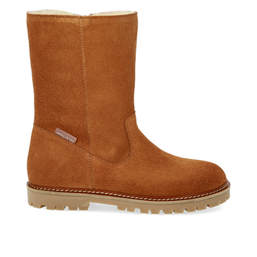 Klassisk mellemhøj TEX-støvle i ruskind