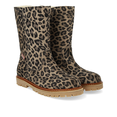 Klassisk mellemhøj TEX-støvle i ruskind