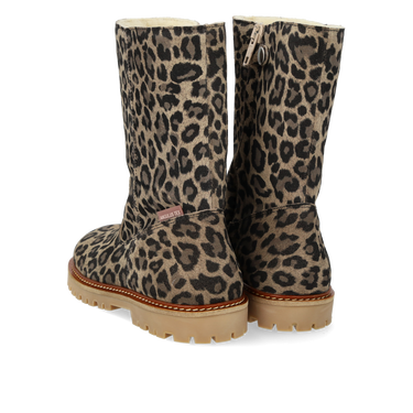 Klassisk mellemhøj TEX-støvle i ruskind