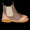 Chelsea Støvle med brogue hulmønster